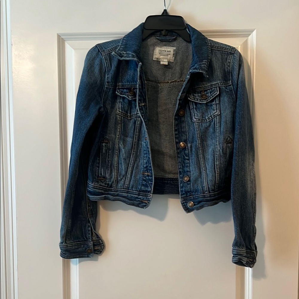 Heritage 1981 Women's Blue Denim Jacket from Forever 21 Size S